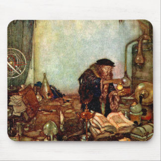 Mousepad:  Alchemist and His Gold by Edmund Dulac Mouse Pad