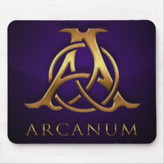 Mousepad Arcanum Logo/Blue