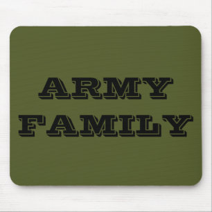 Mousepad Army Family