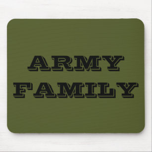 Mousepad Army Family