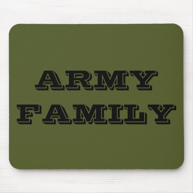 Mousepad Army Family (Front)