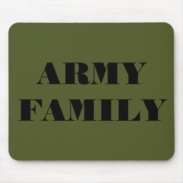 Mousepad Army Family (Front)