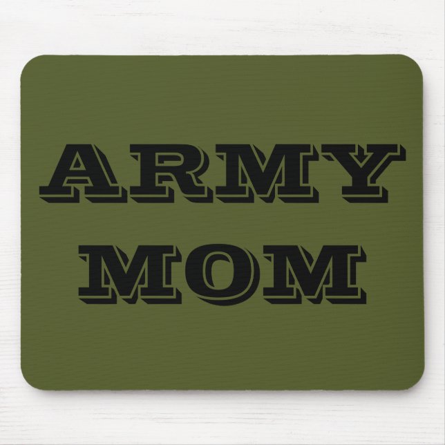 Mousepad Army Mum (Front)