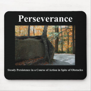 Mousepad Black Perseverance
