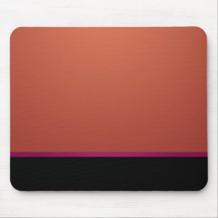 Mousepad Brown Black Hot Pink Mousemat