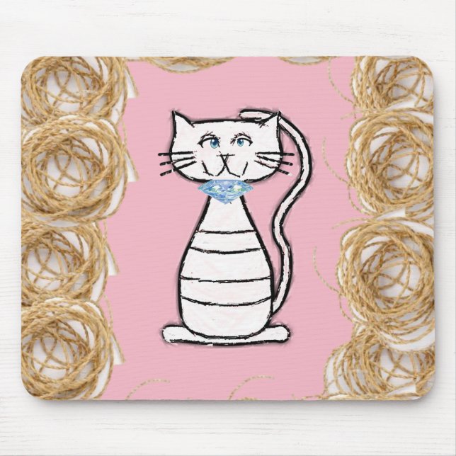 Mousepad Cat (Front)