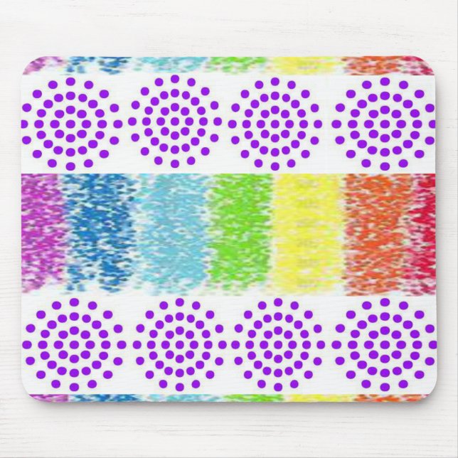 Mousepad Colourful (Front)