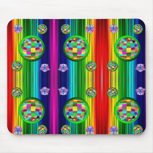 Mousepad Colourful (Front)