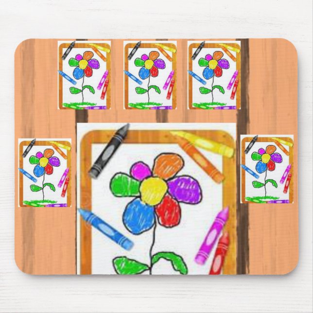 Mousepad Crayon (Front)