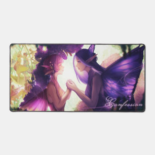 Mousepad fairies colourful  desk mat