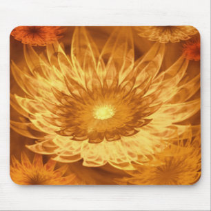 Mousepad Fantasy Flowers Yellow