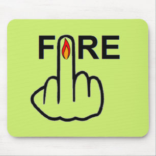 Mousepad Fire Flip