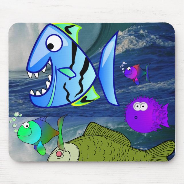Mousepad Fish (Front)