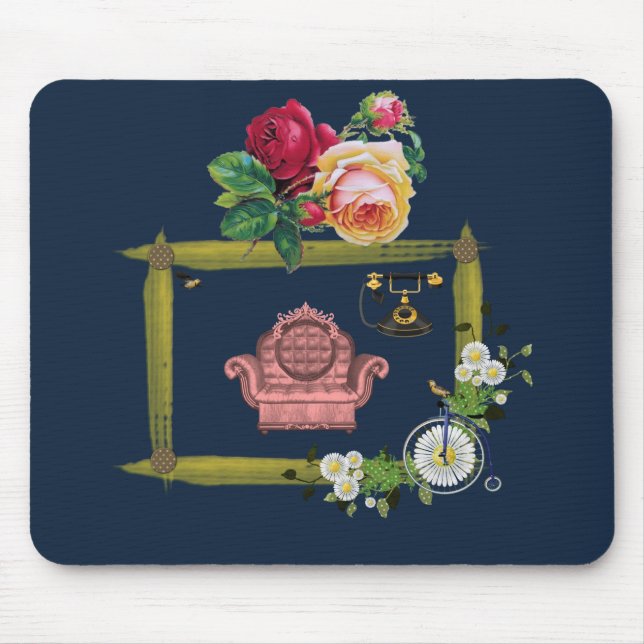 Mousepad Floral (Front)