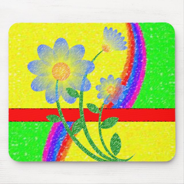 Mousepad Floral (Front)