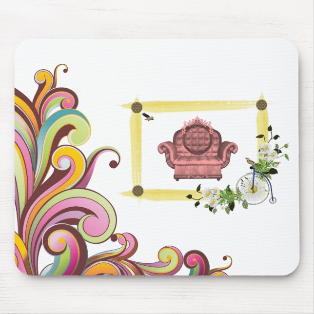 Mousepad Floral (Front)