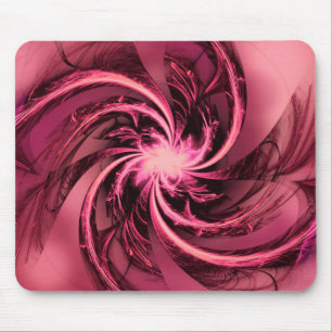 Mousepad Fractal Twisted Purple & Plum