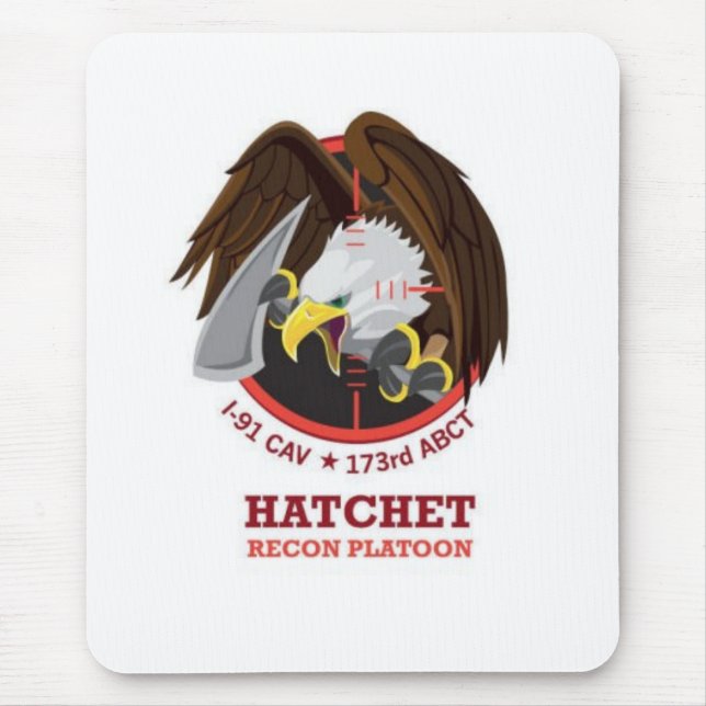 Mousepad - "Hatchet" Insignia (Front)