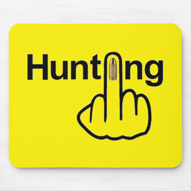 Mousepad Hunting Flip (Front)