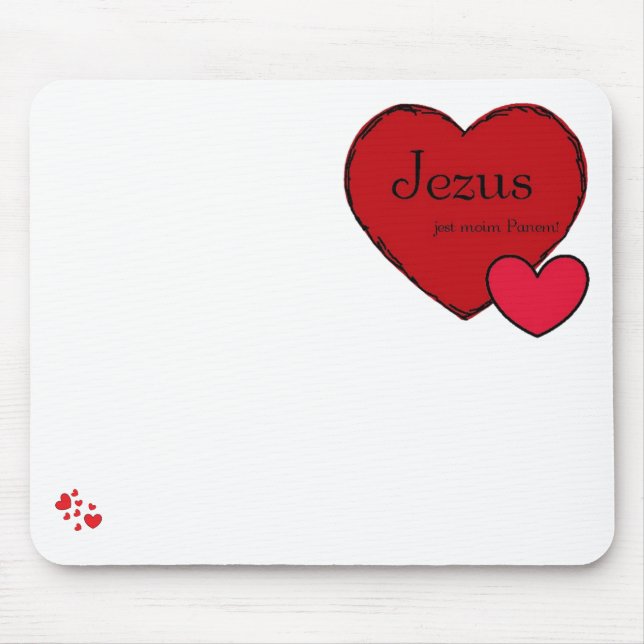 Mousepad „Jesus is my Lord!” (Front)