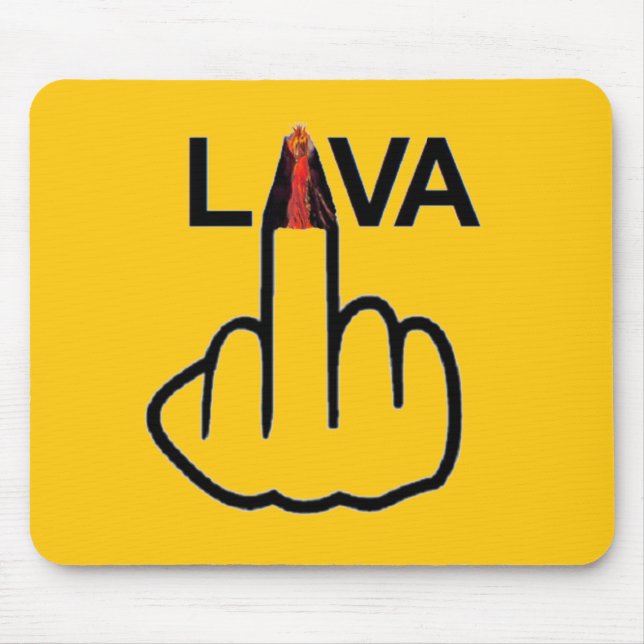 Mousepad Lava Flip (Front)