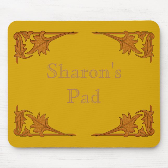 Mousepad - Leafy Brackets (Front)