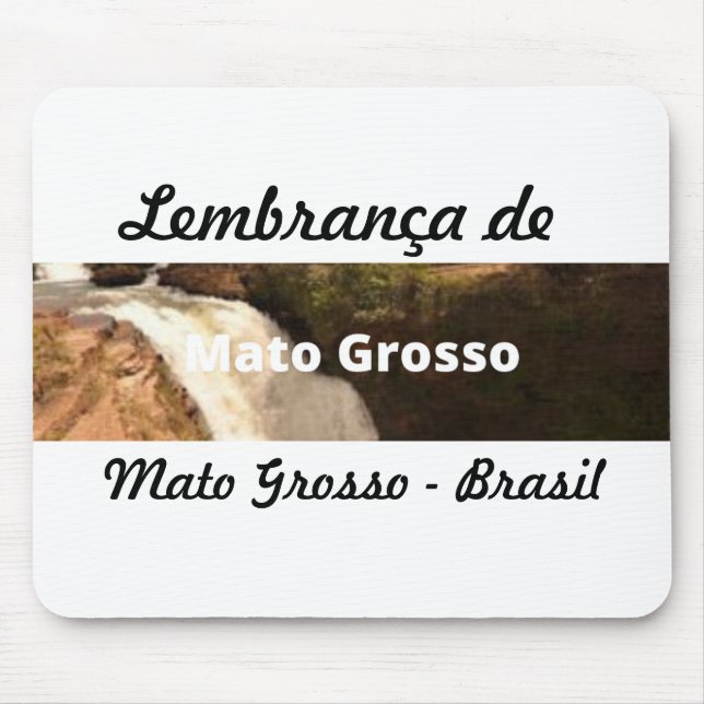 Mousepad lembrança de Mato Grosso (Front)