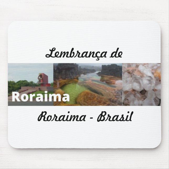 Mousepad lembrança de Roraima Brasil (Front)