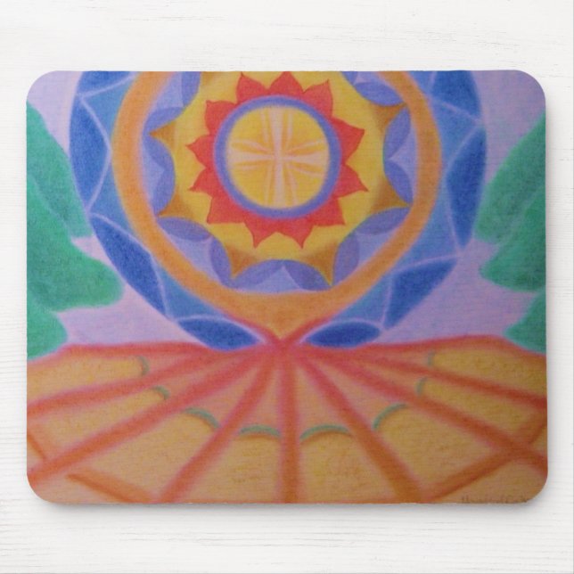 MOUSEPAD, MANDALA MOUSE PAD (Front)