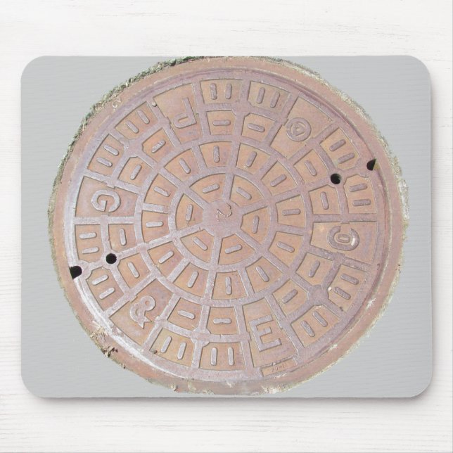 Mousepad - Manhole Cover (Front)