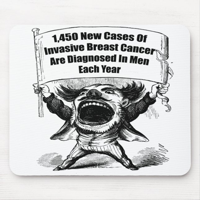 Mousepad - Men's Breast Cancer (Front)