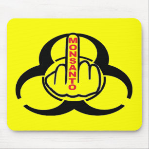 Mousepad Monsanto Bio Hazard Flip