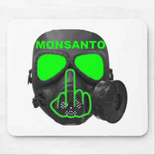 Mousepad Monsanto Gas Mask Flip