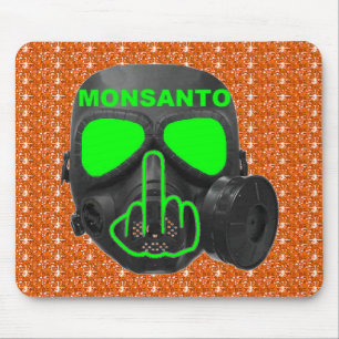 Mousepad Monsanto Gas Mask Flip