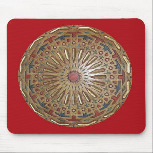 Mousepad Morrocon Beauty on Red