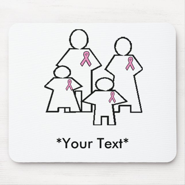Mousepad - My Breast Cancer Fight (Front)