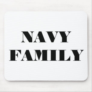 Mousepad Navy Family