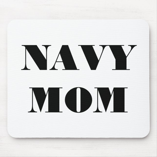 Mousepad Navy Mum (Front)