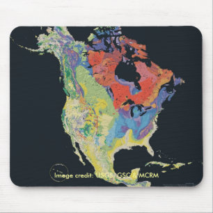 Mousepad / North American Continent