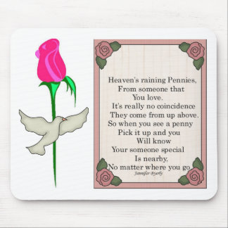Mousepad-Penny from Heaven-Glue Penny On Mouse Pad