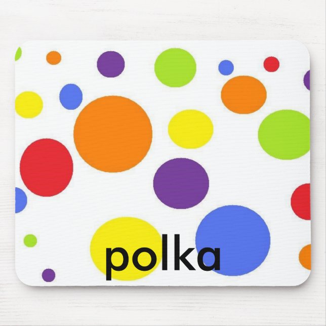 mousepad polka dot (Front)