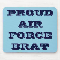 Mousepad Proud Air Force Brat