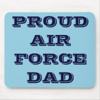 Mousepad Proud Air Force Dad