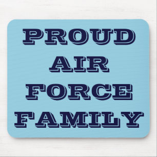 Mousepad Proud Air Force Family
