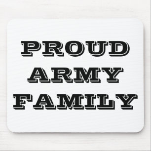 Mousepad Proud Army Family