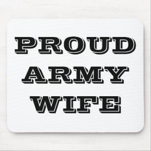 Mousepad Proud Army Wife