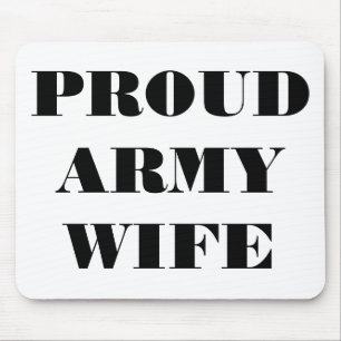 Mousepad Proud Army Wife