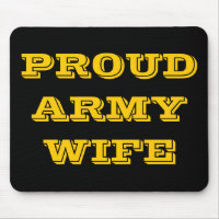 Mousepad Proud Army Wife