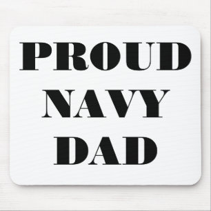 Mousepad Proud Navy Dad