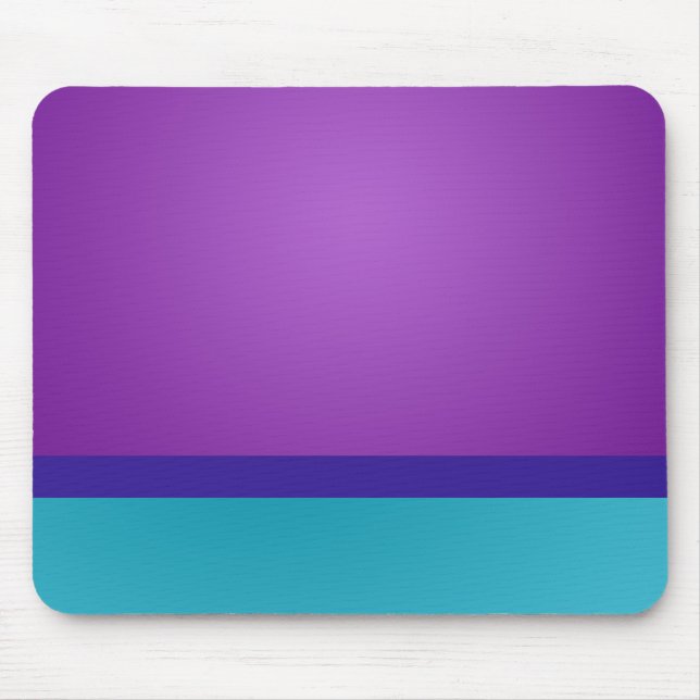 Mousepad Purple Royal Blue Cyan Mousemat (Front)